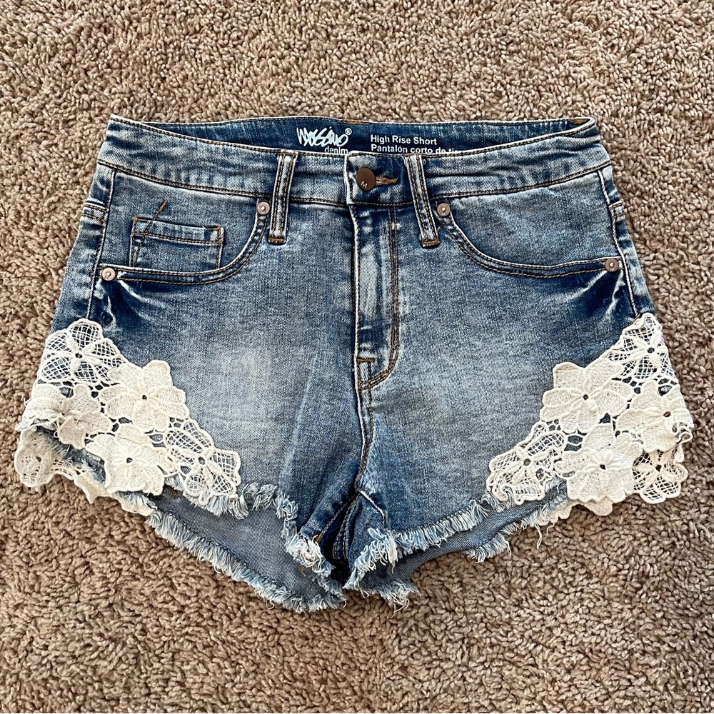 Mossimo High Waisted Jean Shorts